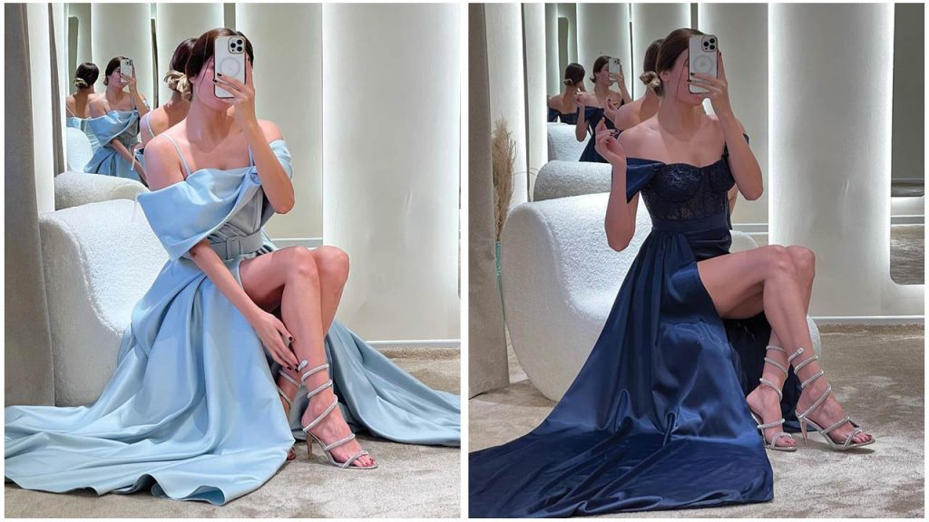 مدل لباس مجلسی دخترانه برای تالار از اینستاگرام