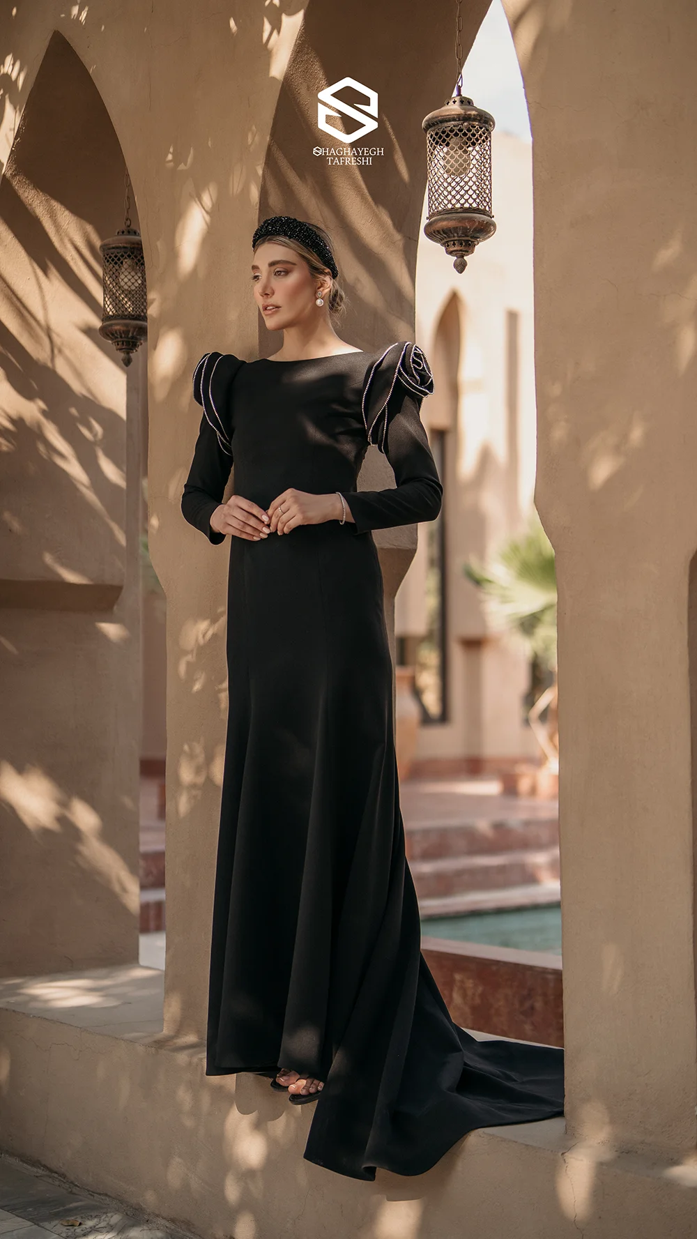 پیراهن عقد یارناز
